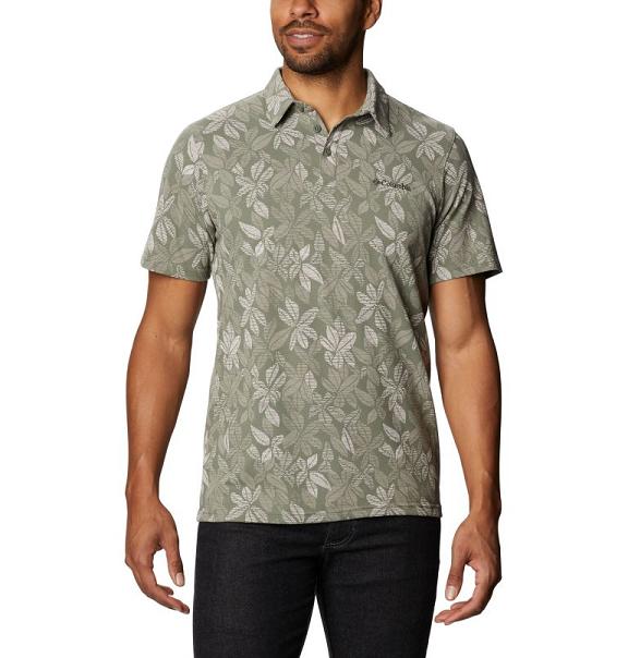 Columbia Collegiate Polo Brown For Men's NZ57309 New Zealand